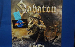 SABATON - THE GREAT WAR UUSI EU 2019 LP