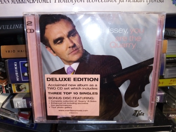 2CD MORRISSEY YOU ARE THE QUARRY UUSI DELUXE EDITION Huuto