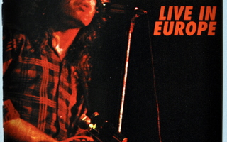 RORY GALLAGHER Live in Europe 1972 CD HUIPPUKUNTO