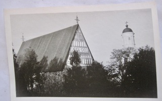 VANHA Valokuva Postikortti Hollola 1920-l