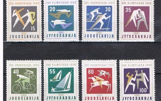 Jugoslavia 1960 - Olympialaiset Rooma ++