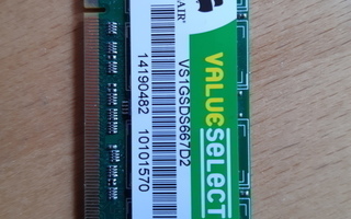 Muistikampa 1GB DDR2
