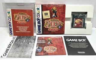 GBC - The Legend of Zelda Oracle of Seasons CIB