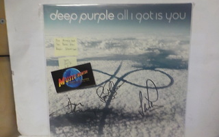 DEEP PURPLE - ALL I GOT IS YOU UUSI 2017 LP + 3 NIMMARIT!!