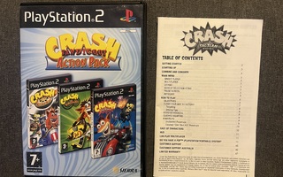 Crash Bandicoot Action Pack Kotelo + Ohjekirja