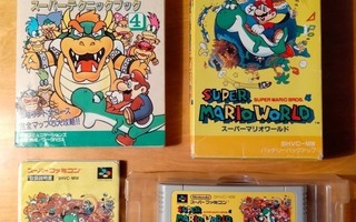 Super Mario World + Strategia opas SNES