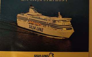 m/s  Silja Symphony Silja line Laivan ja sataman leimalla