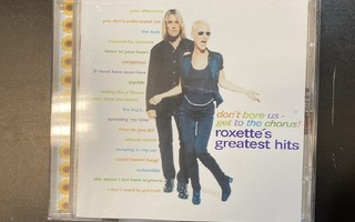 Roxette - Don't Bore Us, Get To The Chorus! CD