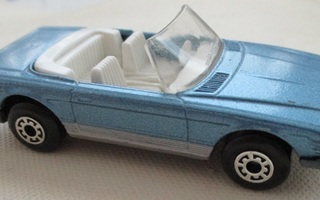 Mercedes-Benz 350 SL Roadster Blue 1973 Matchbox Scale 1:58