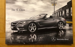 Esite Mercedes SL-sarja R231, 2012. 85 sivua. myös AMG