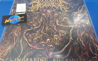 VISCERAL DISGORGE - INGESTING PUTRIDITY M-/M- LP