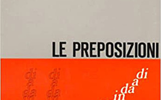 Le PREPOSIZIONI Italiano,Italia Ed. Guerra Post= 2,60€ H+++