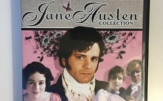 Jane Austen -kokoelma (8DVD) 4 klassista minisarjaa