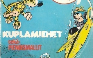 Franquin: Piko ja Fantasio - KUPLAMIEHET + keräilytarra (1p)
