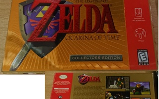 The Legend of Zelda Ocarina of Time Collectors Edition CIB
