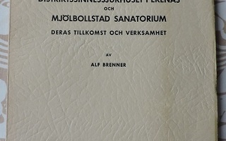 Distrikssinnessjukhuset i Ekenäs och Mjölbollstad sanatorium