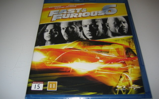 Fast & Furious 6  **BluRay,UUSI**
