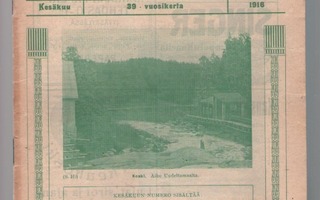 KYLÄKIRJASTON KUVALEHTI kesäkuu 1916