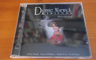 Dionne Warwick & Friends:Divas of Soul CD.Hyvä!