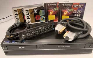 LG RC389H VHS / DVD Kombo Tallennin / Soitin HDMI