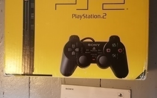 PS2 SLIM PAHVILAATIKKO JA OHJEKIRJA