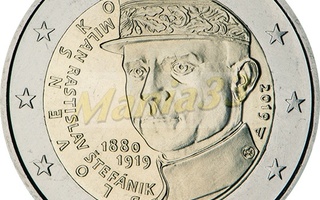 2€ Juhlaraha Slovakia 2019 Milan Rastislav Stefa