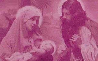 SEIMI / Herkän kaunis Jeesus-lapsi, Maria ja Joosef. 1920-l.