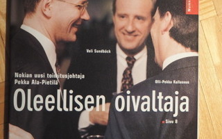 Talouselämä-lehti 10/1999 Nokian tj Pekka Ala-Pietilä