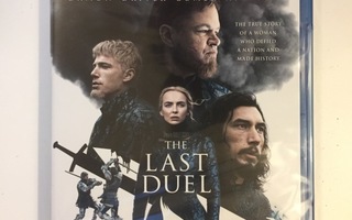 The Last Duel (Blu-ray) Matt Damon (2021) UUSI