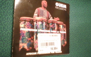 CD : GUEM : African Percussion for Trance ( sis. pk:t )
