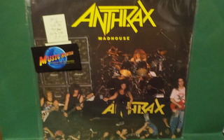 ANTHRAX - MADHOUSE M-/M- UK 1986 12" EP