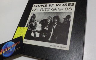 GUNS N' ROSES - NY RITZ GIG 88 M/M 4x7'' SINGLE BOKSI