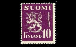 325 ** Leijona 10 mk violetti (1947)