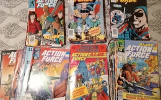 G.I. Joe / Action Force lehtiä vuosilta 1988-1992