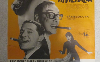 Rumia Ruumiita Rivieralla (1966) - vanha elokuvajuliste