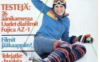 Uusi Foto n:o 1 1978 Sääprofeetta Erkki Harjama. Syksyn parh