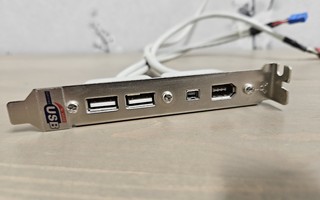 FireWire- ja USB-lisäkortti tietokoneeseen