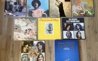 Hieno Fleetwood Mac vinyylilevykokoelma, 28 kohdetta