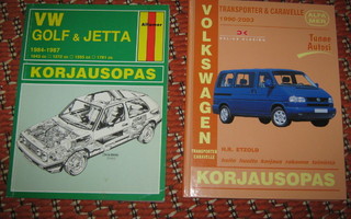 VW Korjausopas GOLF & JETTA / TRANSPORTER & CARAVELLE