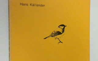 Hans Källander : Aspects of the breeding biology, migrato...