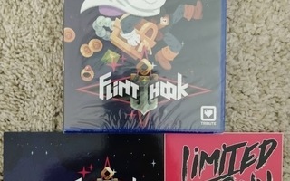 Flinthook + kortti ja tarra (PS4) (uusi)