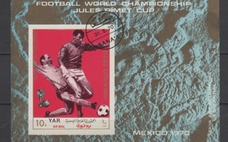 (S2126) YAR, 1970 (World Football Championship). SS. Used