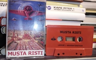 C-KASETTI : MUSTA RISTI : LAIVUE /  AAVERATSASTAJA