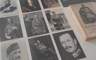 Mannerheim-postikorttisetti,postimerkkisetti