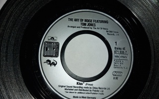 THE ART OF NOISE FEATURING TOM JONES - KISS  - 7 " Single