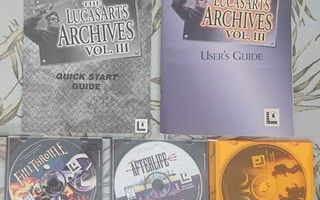 The LucasArts Archives Vol. III (HUOM: vajaa kokonaisuus)