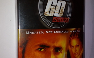 (SL) UUSI! DVD) Puhallettu 60 sekunnissa (2000) Nicolas Cage