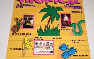 TROPICAL 16 ORIGINAL STARS K-TEL LP