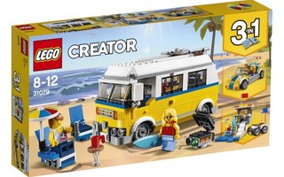 Lego Aurinkoinen surffipakettiauto, UUSI