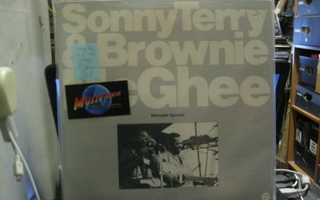 SONNY TERRY & BROWNIE MCGHEE - MIDNIGHT..2LP US-77 M-/EX+